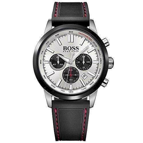 Image of Hugo Boss Racing Sølv Quartz herre ur, model 1513185